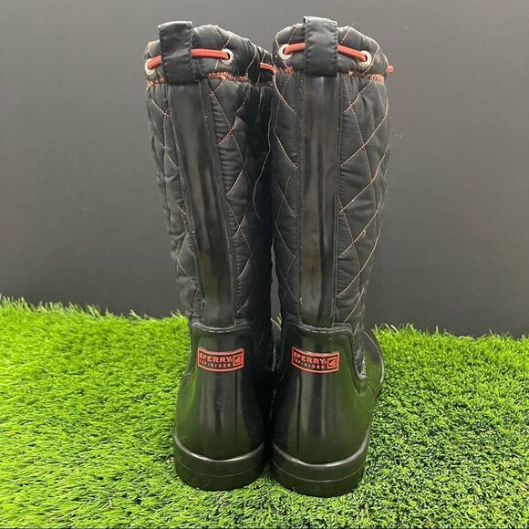 Sperry Quilted Mid-Calf Duck Boots - Picture 3 of 9